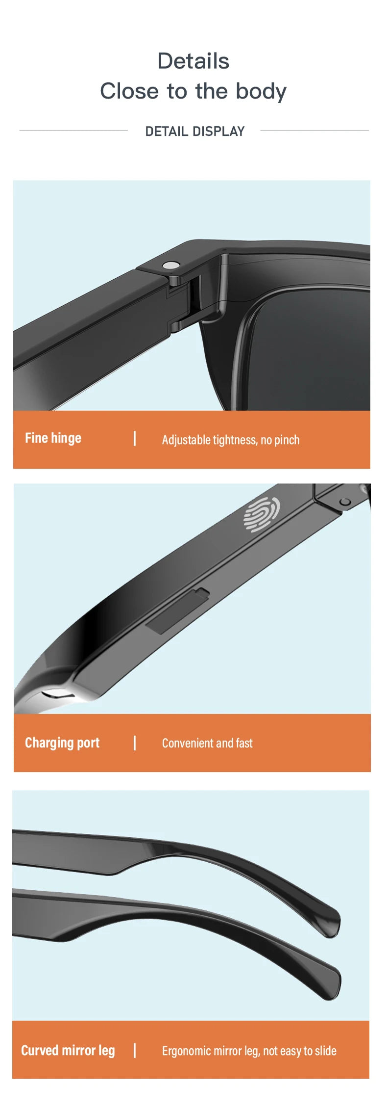 Auraviz Pro - Intelligent Bluetooth Glasses
