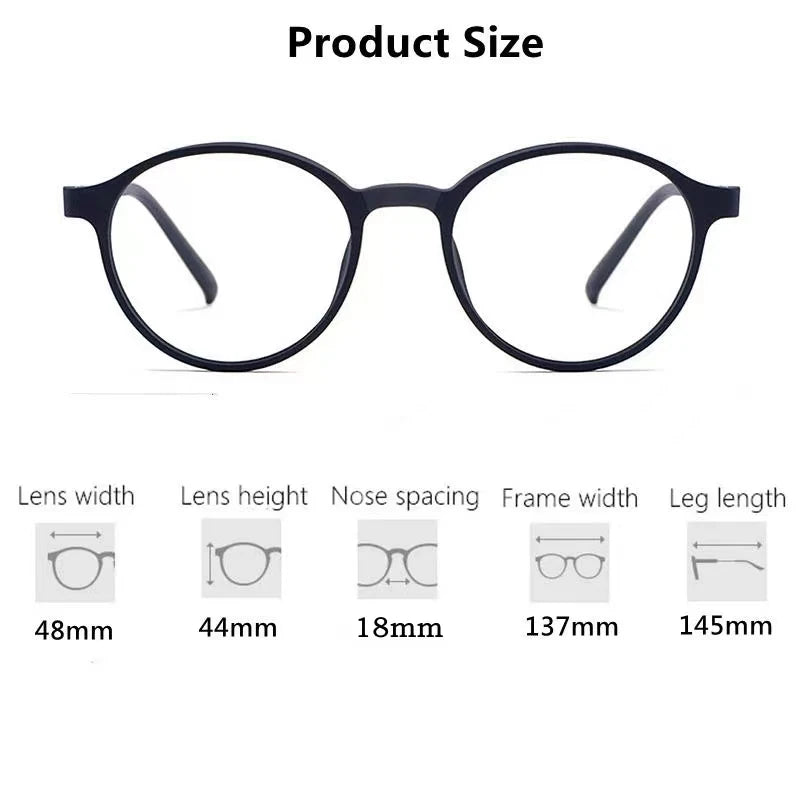 Auraviz Ultralight - Titanium Alloy Reading Glasses With Anti blue Light Lenses