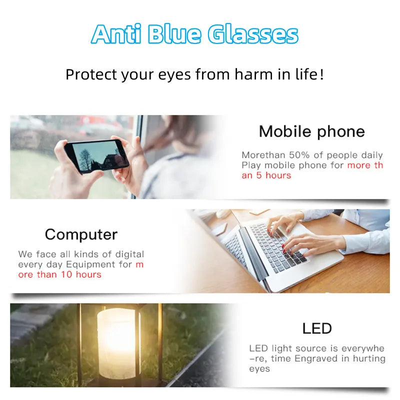 Auraviz Ultralight - Titanium Alloy Reading Glasses With Anti blue Light Lenses