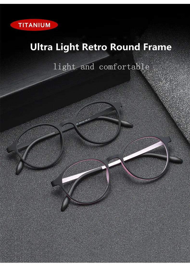 Auraviz Ultralight - Titanium Alloy Reading Glasses With Anti blue Light Lenses